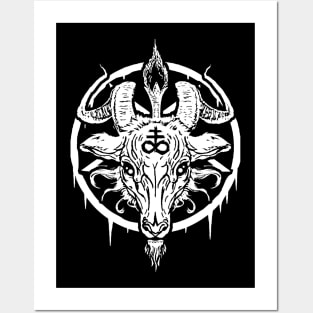 Baphomet The Goat Head God Posters and Art